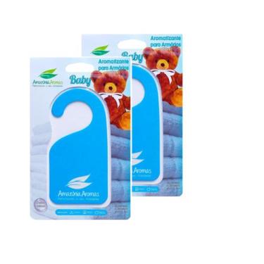 Imagem de Kit 2 Aromatizantes para Armários Closets e Gavetas Baby - Amazônia Ar