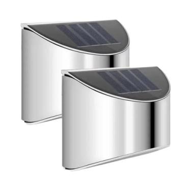 Imagem de Lâmpadas De Jardim Solares À Prova d'Água Em Aço Inoxidável, Iluminaçã