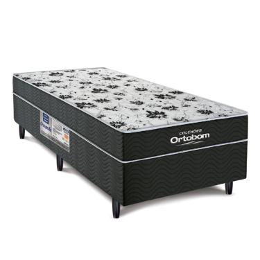 Imagem de Cama Box Conjugada de Espuma Ortobom Union Ortopedic Solteiro 88cm
