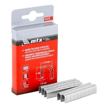 Imagem de Grampos para grampeadores tipo 36 u temperado 1000pcs mtx