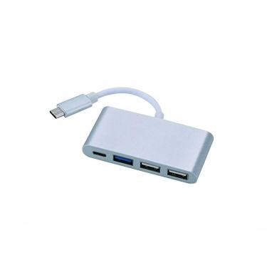 Imagem de Cabo Adaptador USB C Macho USB 3.0 e 2.0 Fêmea para Conexão Simultânea de Dispositivos...