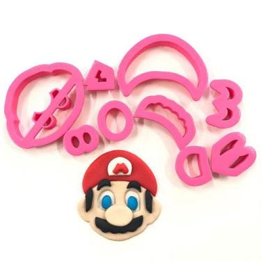 Imagem de Cortador Mário Bros - Personagem Mário - D250832 - Ideal para Docinhos