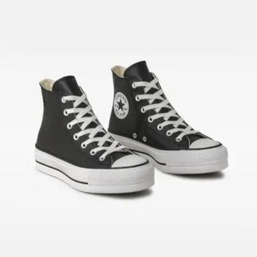 Imagem de Tênis Casual Converse Chuck Taylor All Star Lift Preto-Feminino