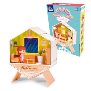Imagem de Brinquedo Infantil Mini Home Sala de Estar Fenix - MHC-654E - Fenix Br