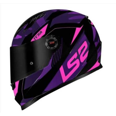 Imagem de Capacete LS2 FF358 Tank Camo Black/Purple - LS2 HELMETS BRASIL, 62