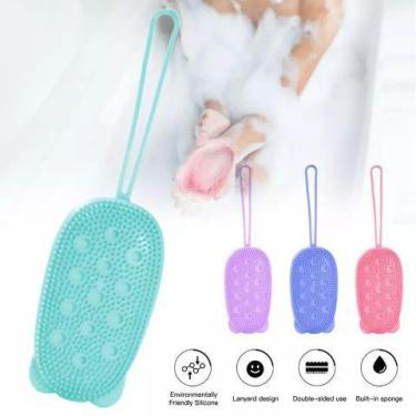 Imagem de esponja de banho em silicone - saz