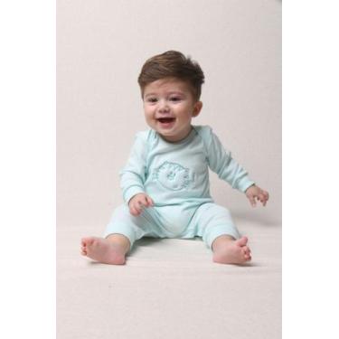 Imagem de Macacão bebê Masculino - PiliBaby, Verde, P