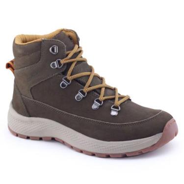 Imagem de Bota Couro Natural Macboot Sabine 04 210510 Feminina, Marrom, 37