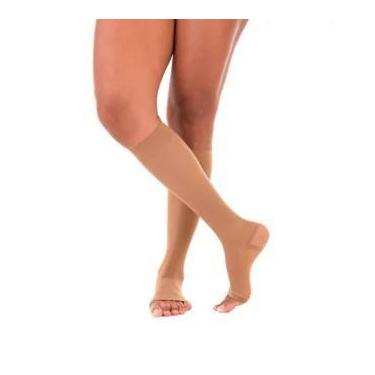 Imagem de Meia Panturrilha 6000 - 20-30 mmHg - Aberta - Bronze - P - VENOSAN