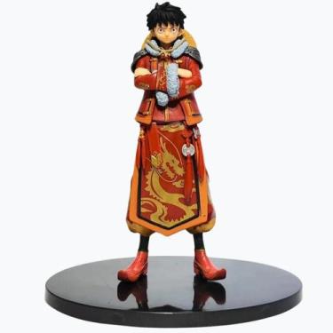 Imagem de Boneco Luffy D Monkey 17cm Classico One Piece action figure - Genérica