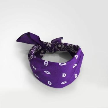Imagem de Bandana roxo - Norteconfeccoes 