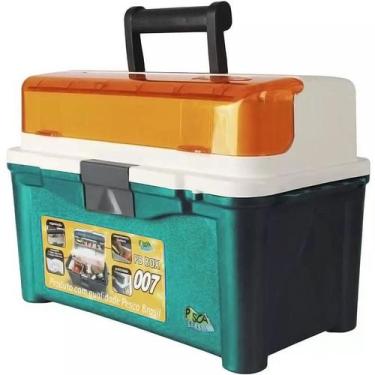 Imagem de Caixa Pesca Brasil Box 007 (Com estojos, 45x25x29cm)