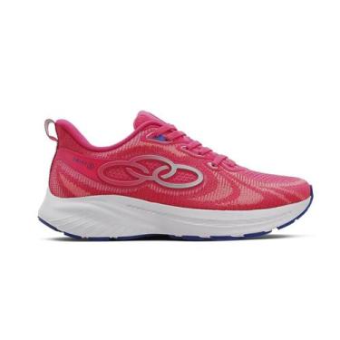 Imagem de Tênis Esportivo Feminino Corrida Swft 5 Olimpikus 021099, Rosa, 35