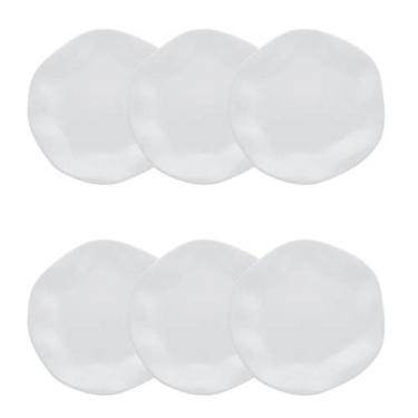 Imagem de Conjunto De Pratos De Sobremesa 06 Peças Ryo White Oxford