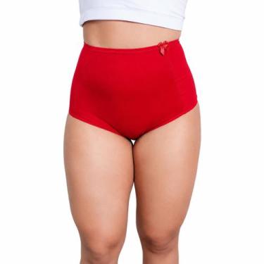 Imagem de KIT 2 Calçolas Cinta Modeladora Cintura Alta Aperta Barriga Pós operat