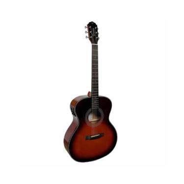 Imagem de VIOLÃO ELETROACÚSTICO GIANNINI PERFORMANCE GAF PLUS Cor: Dark Burst, D