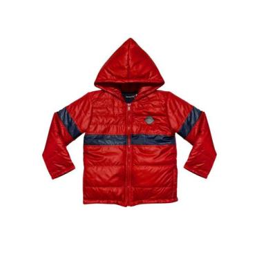 Imagem de Jaqueta Infantil Nylon Ser Garoto 6131, 6, Vermelho