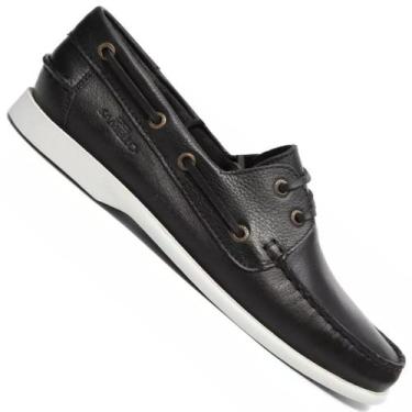 Imagem de Mocassim Deck Shoes Samello Gran Masculino, Preto, 39