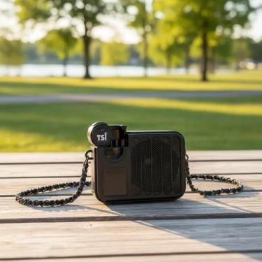 Imagem de Amplificador Auxiliar De Voz Tsi Sv12 Microfone Headset Bt