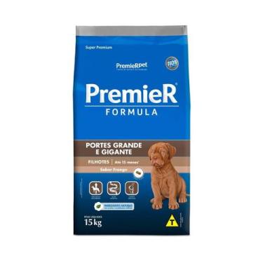 Imagem de Ração Premier Fórmula Cães Filhotes Raças Grans Frango 15kg - PREMIER 