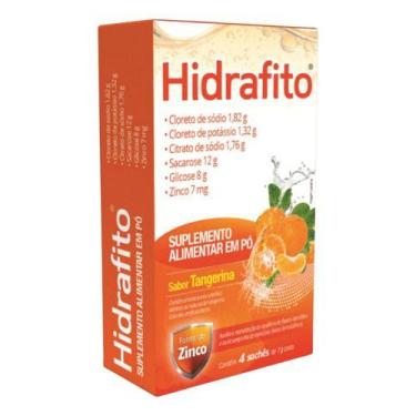 Imagem de Hidrafito Em Pó Sabor Tangerina Com 4 Sachês De 7g Cada Tangerina - Do