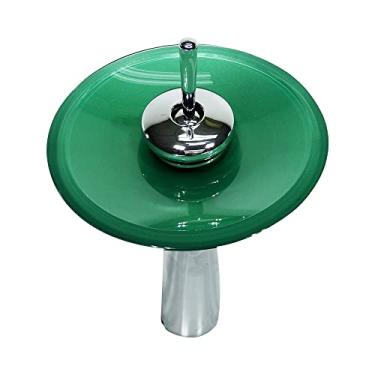 Imagem de TORNEIRA MONOCOMANDO DE VIDRO REDONDA ALTA VERDE