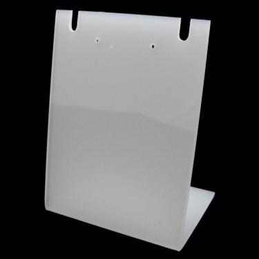 Imagem de Expositor Acrílico de Vitrine Placa L Pequeno Branco