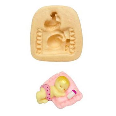 Imagem de Molde De Silicone Chá De Bebê, Travesseiro, Bebê, Resina, Confeitaria, Biscuit Molds Planet