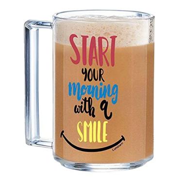 Imagem de Caneca A La Bonne Design Elegante de Vidro Temperado 320ml