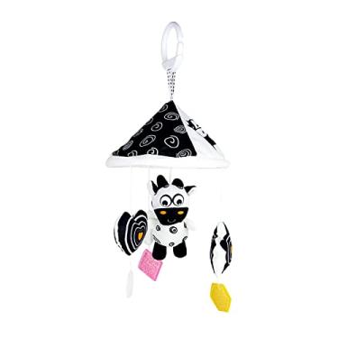 Imagem de YIJU Meu berço de bebê móvel, chocalhos de berço de bebê pendurado cama sino para crianças presentes de aniversário, Gado