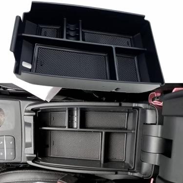 Imagem de JOJOMARK Organizador de bandeja para console central de acessórios Escape 2020 2021, caixa de armazenamento secundária para apoio de braço