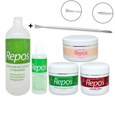 Imagem de Repos Amaciante 900/120 + Removedor + Ureia120 + Esfoliante
