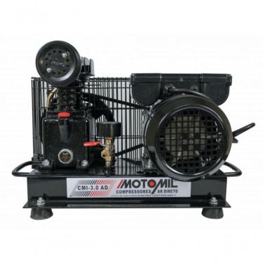 Imagem de Compressor Ar Direto Motor 1Hp 4 Polos Bivolt Cmi-3,0Ad
