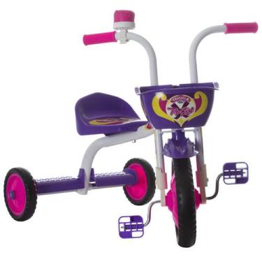 Imagem de Triciclo Velotrol Infantil Ultra Bikes Masculino Feminino Tonquinha Bi