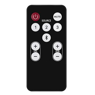 Imagem de Controle remoto substituído para Polk Audio Soundbar RE15031 5000 3000 6500BT 6500 6000 2000 4000 9000 SB5000IHT Surroundbar 5000 iht Surroundbar 6000 iht Surroundbar 3000000000 Barra surround 3000 iht ONE Step IHT3000