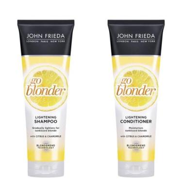 Imagem de Kit Sheer Blonde Go Blonder Lightening John Frieda Shampoo + Condicion