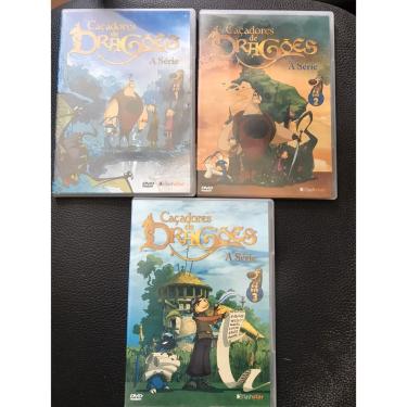 Imagem de colecao cacadores de dragoes filme + serie 1 2 3 dvd (4dvds)