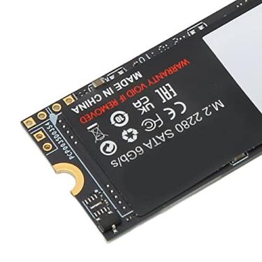 Imagem de Unidades de Estado Sólido M.2, 500 MB/S M.2 2280 SATA SSD, SATA III 6 Gb/s Disco Rígido de Estado Sólido Tudo Em um Computador SSD Dedicado, 3D TLC NAND, B M Key SSD (480 GB)
