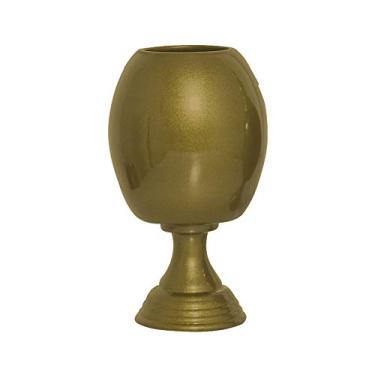 Imagem de Vaso Taça Veneza M Ceramicas Pegorin Bronze Médio