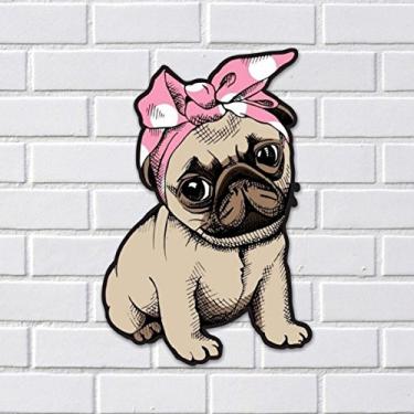 Imagem de Placa Decorativa C1016 - Pug