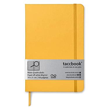 Imagem de Caderno Quadriculado taccbook® Amarelo ouro 14x21 Ríg.