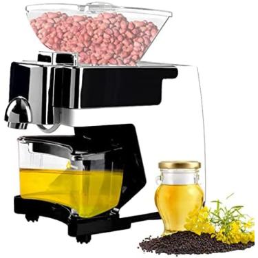 Imagem de Prensa De Óleo Elétrica, Máquina De Extração De Azeite De Controle De Temperatura Inteligente Totalmente Automática Para Uso Doméstico, Prensa A Frio/quente, Ultra Silenciosa, Rendimento De Óleo: