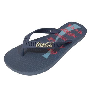 Imagem de Chinelo Dedo Masculino Casual Borracha Coca Cola CC3586-Masculino