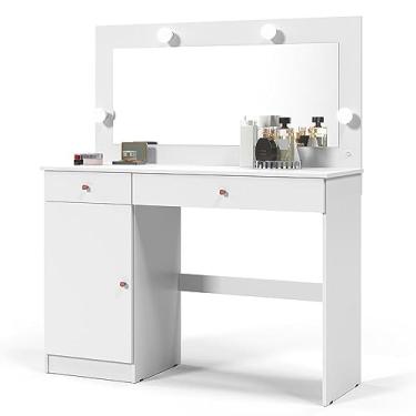 Imagem de Penteadeira Diamante Patrimar Branco