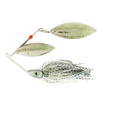 Imagem de Nichols Lures Pulsator Metal Flake Spinnerbait Double Willow Spinnerbait Green Tilapia, 10 g