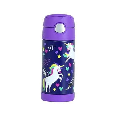 Imagem de Garrafa Térmica Thermos Infantil Unicórnio, Roxo, F401, 355ml