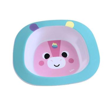 Imagem de Pratinho Tigela Bowl Infantil Bubazoo Unicórnio 16297 Buba