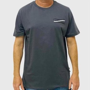 Imagem de Camiseta Independent Take Flight Cinza-Masculino