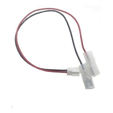 Imagem de Cabo com conector para bateria da central alarme intelbras
