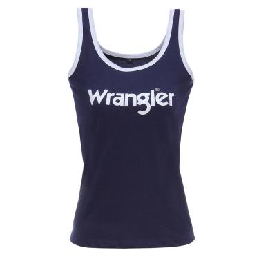 Imagem de Regata Feminina Azul Marinho Original Wrangler 28201